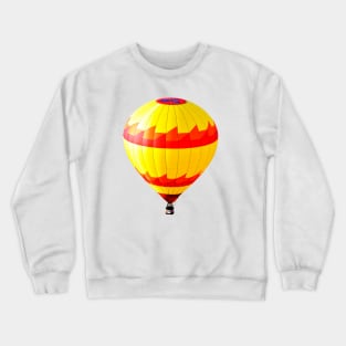 Hot Air Balloon Photo Crewneck Sweatshirt